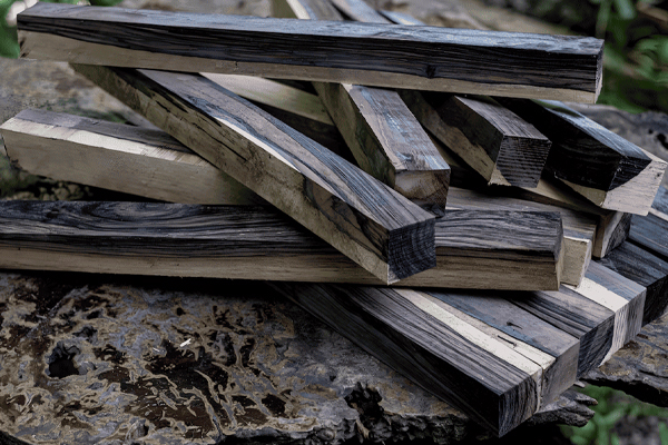 wOOD mATERIALS ebony